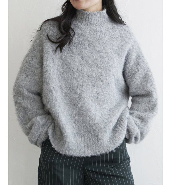VENCE share style「モヘアライクハイネックプルオーバー」|ニット・セーター|