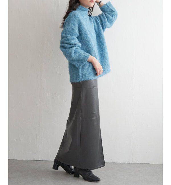 VENCE share style「モヘアライクハイネックプルオーバー」|ニット・セーター|