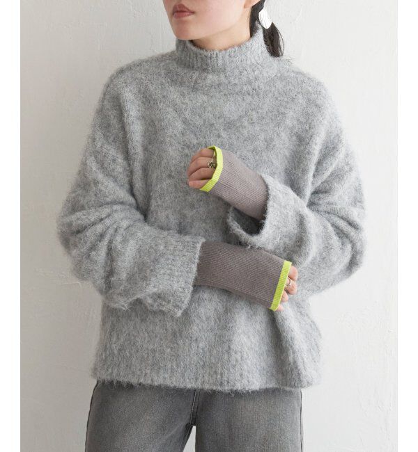 VENCE share style「モヘアライクハイネックプルオーバー」|ニット・セーター|
