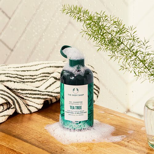 THE BODY SHOP「ティーツリー クリア＆バランシング シャンプー 250mL」|シャンプー|