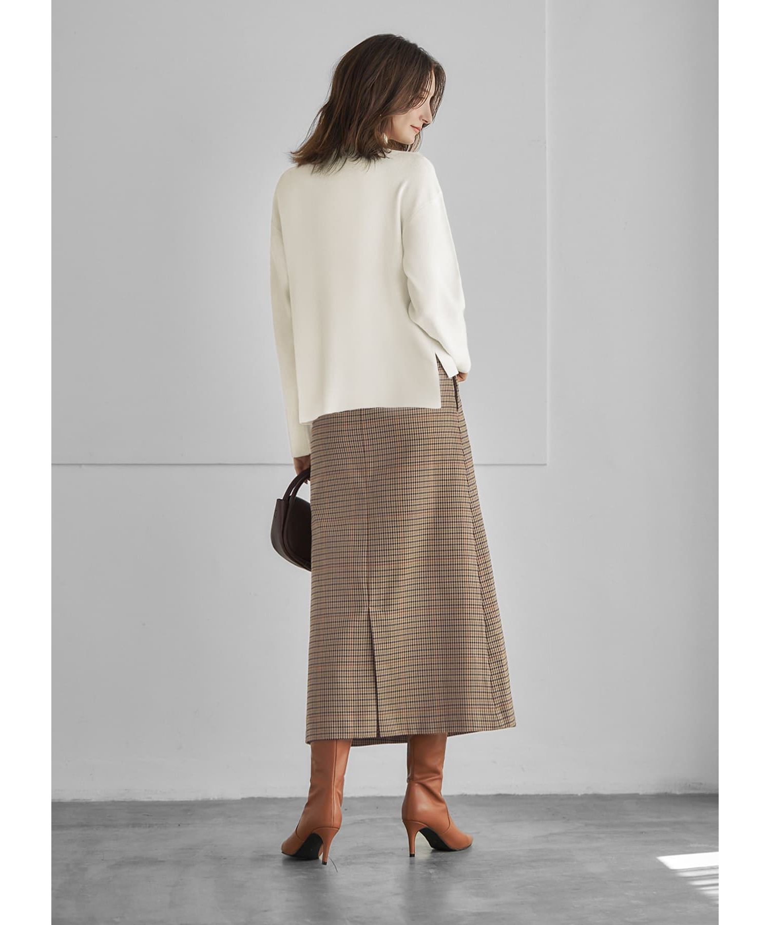 STYLE DELI「ソフトタッチ◆タートルネックワイドトップス」|ニット・セーター|