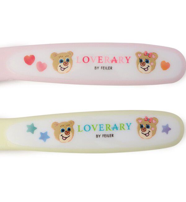 LOVERARY BY FEILER「ハッピーポップニコ　スプーン&フォークセット　L/SKHPO-233108」|食器・キッチングッズ|