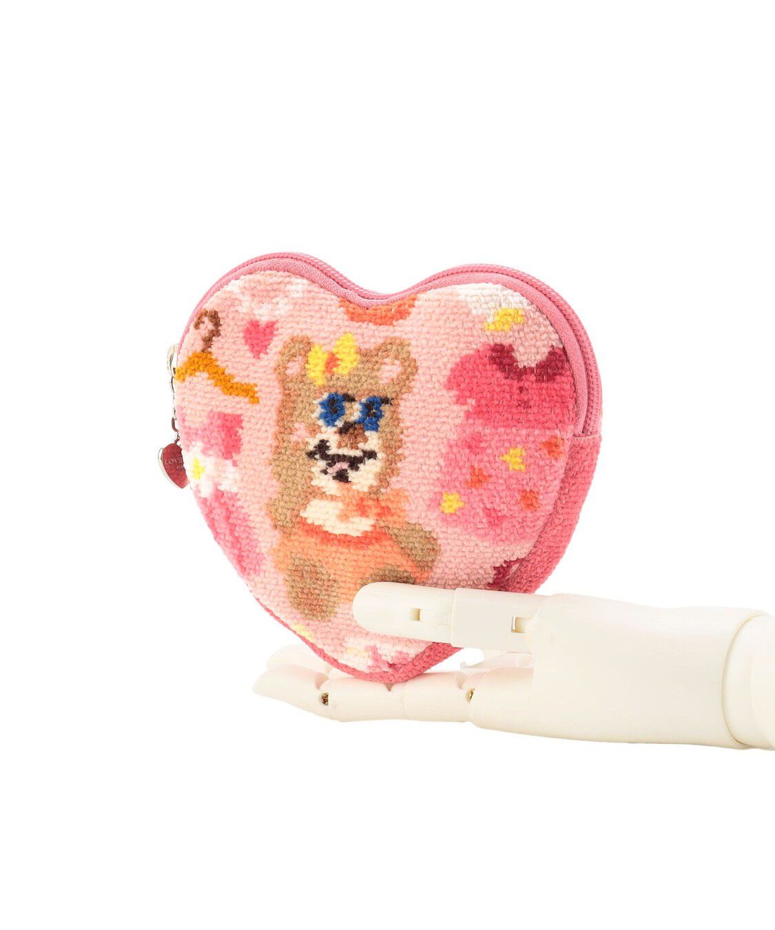 LOVERARY BY FEILER「ニナズクローゼット　ハート型ポーチ　L/NCS-260454」|ポーチ|