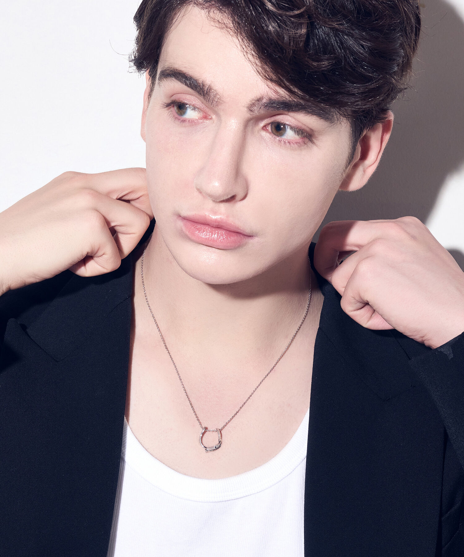 JUPITER「【SV925】馬蹄ネックレス/ホースシュー/ペア」|ネックレス|