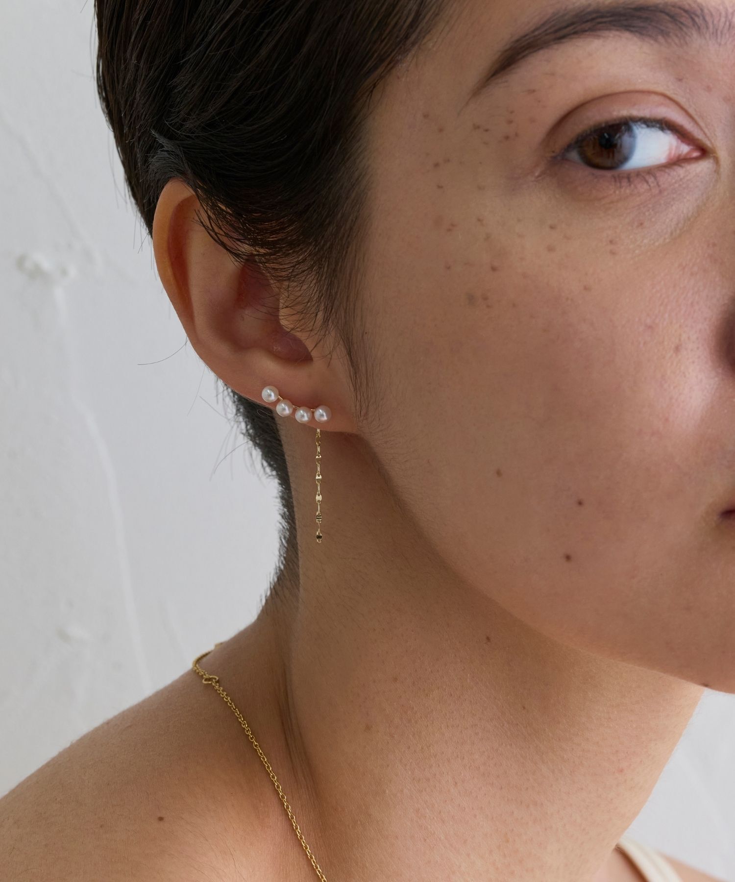 JUPITER「【K10】淡水パールピアス」|ピアス|