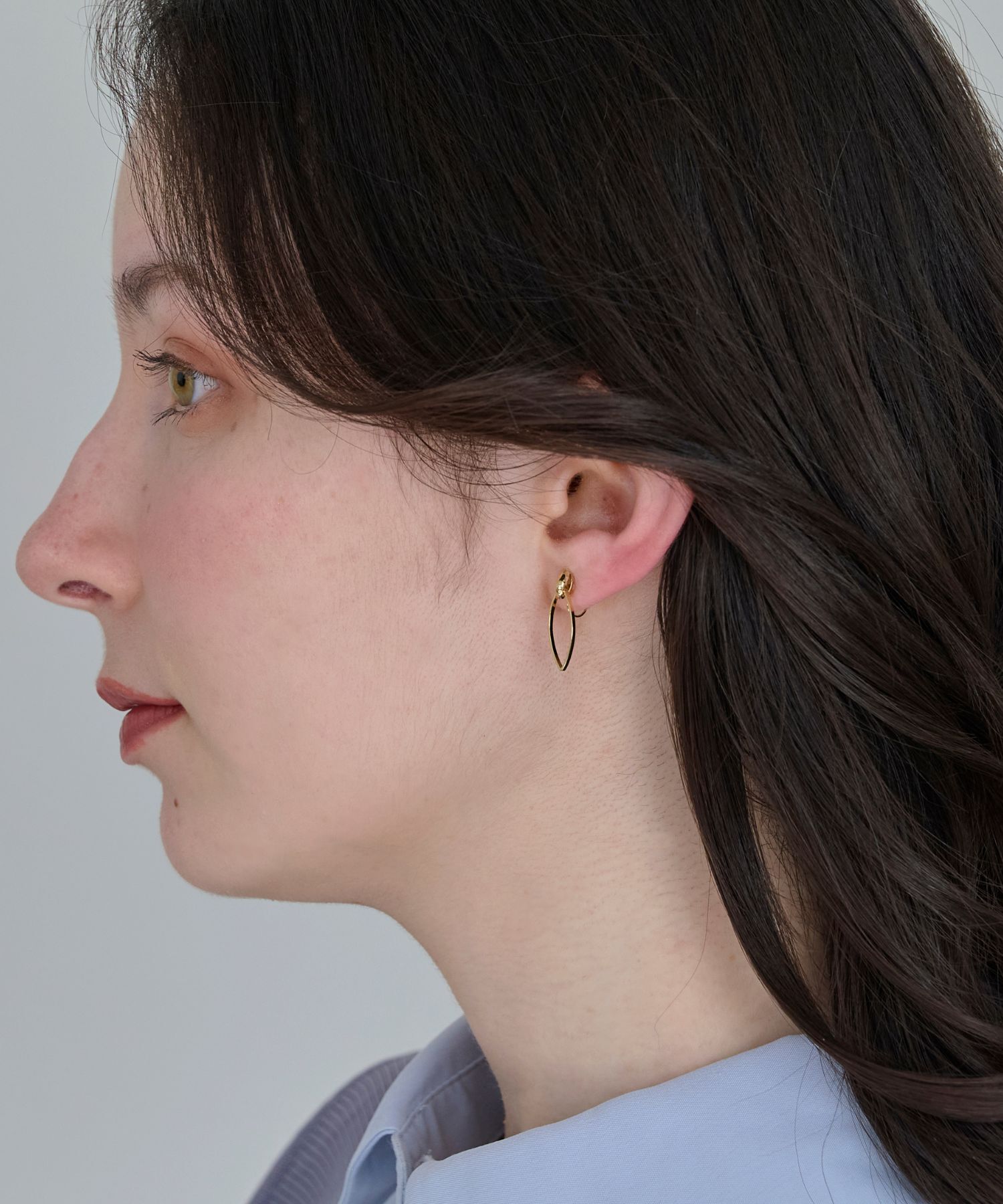 Phoebe「【痛くないシリーズ/金属アレルギー対応】マーキススウィングライトフィットイヤリング/ニッケルフリー」|イヤリング|