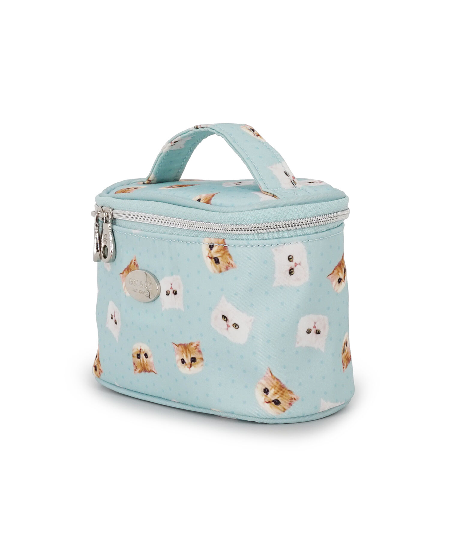 PAUL&JOE「持ち手つきポーチ／ジブシー＆ヌネット総柄」|ポーチ|