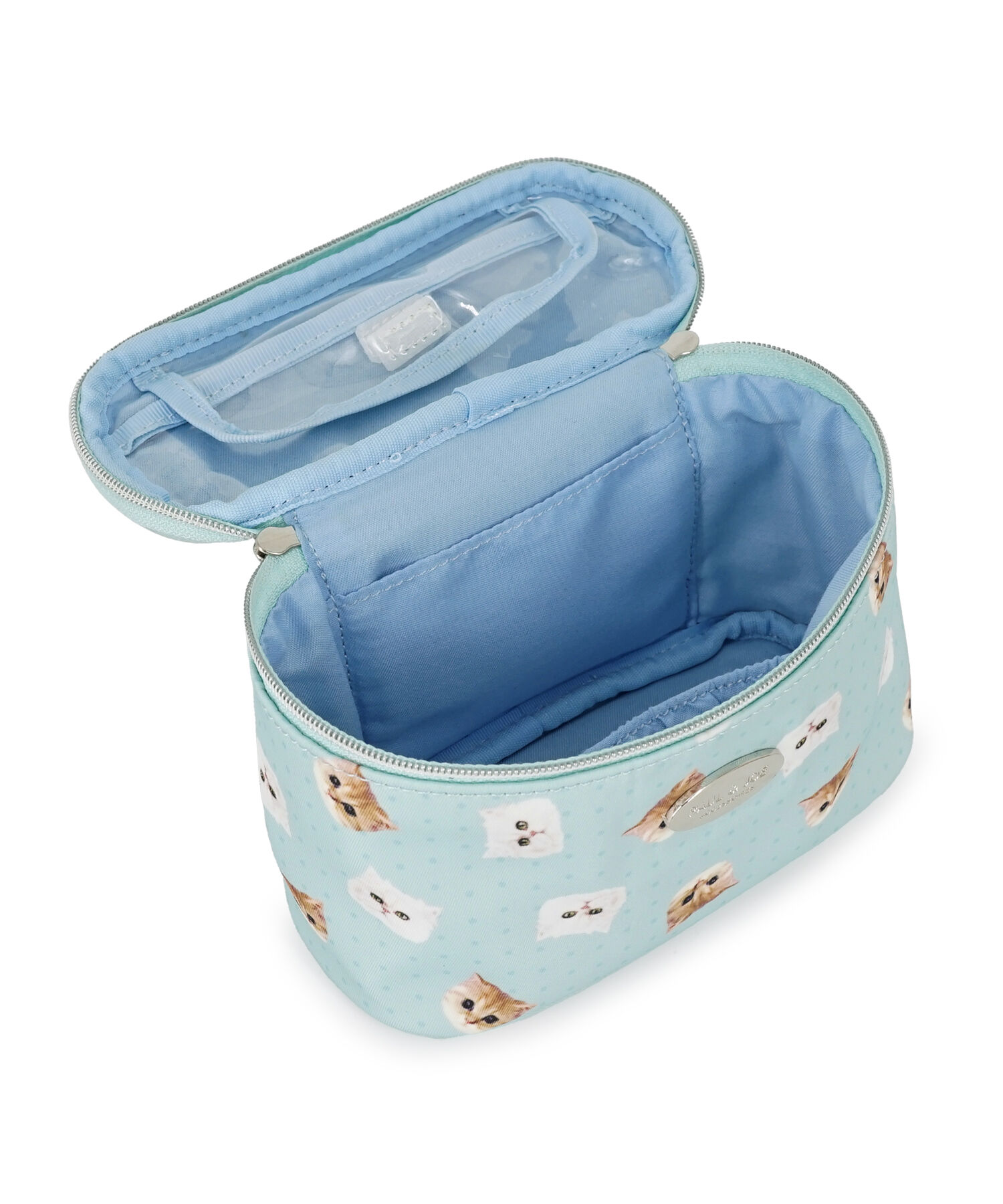 PAUL&JOE「持ち手つきポーチ／ジブシー＆ヌネット総柄」|ポーチ|