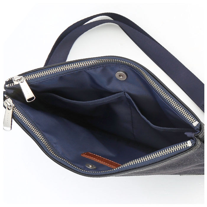 BACKYARD FAMILY「サコッシュ メンズ ブランド 通販 INNFITH インフィス 55736 デニムサコッシュ」|ショルダー・メッセンジャー|