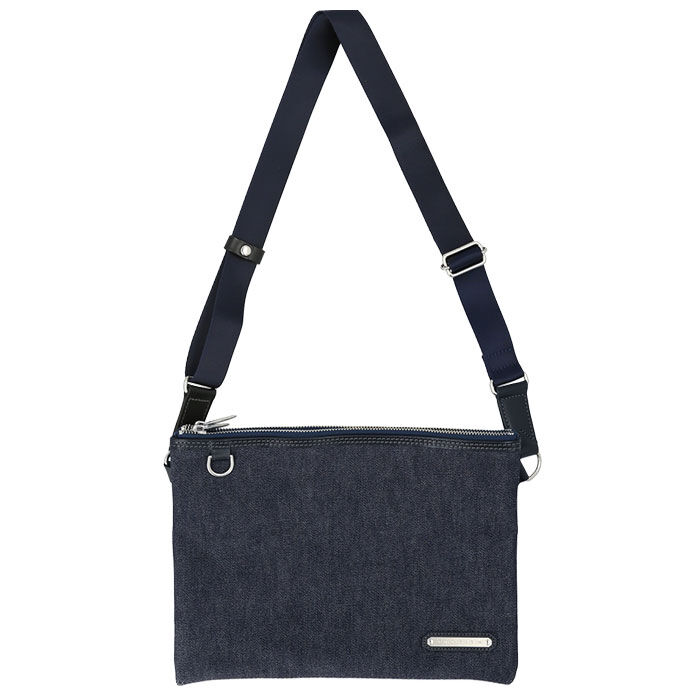 BACKYARD FAMILY「サコッシュ メンズ ブランド 通販 INNFITH インフィス 55736 デニムサコッシュ」|ショルダー・メッセンジャー|