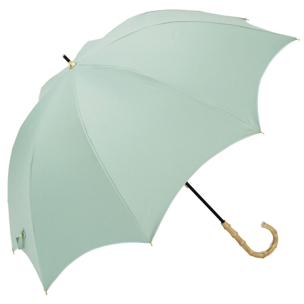 BACKYARD FAMILY「ビコーズ 傘 because 通販 日傘 遮光 長傘 晴雨兼用 雨傘 晴雨兼用傘 UVカット」|傘|グリーン1