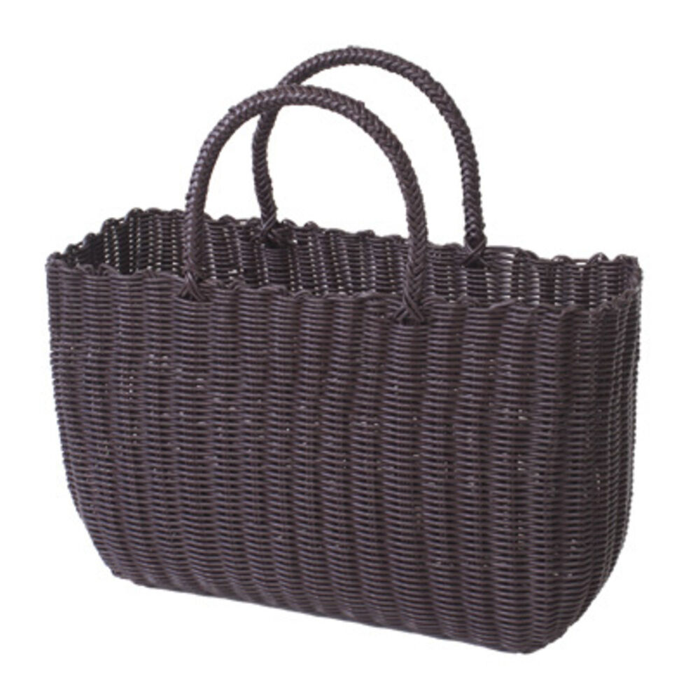 BACKYARD FAMILY「かごバッグ カゴバッグ レジャーバッグ 大容量 通販 ランチバッグ ランチバック レジャーバック」|かごバッグ|ブラウン1