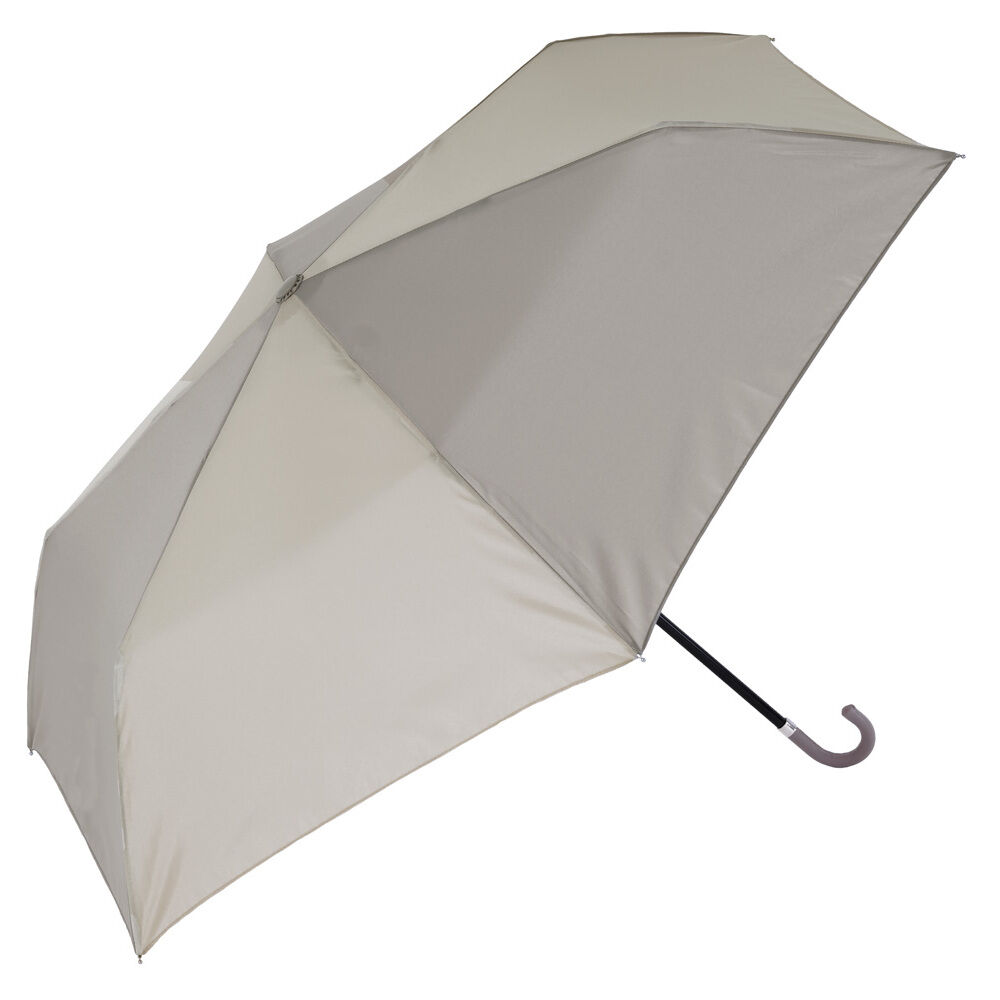 BACKYARD FAMILY「because ビコーズ 折りたたみ傘 50cm 通販 晴雨兼用傘 傘 かさ カサ 婦人傘」|傘|グレー2