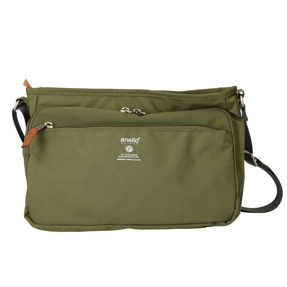 BACKYARD FAMILY「アネログランデ anelloGRANDE ショルダーバッグ GTM0452 通販 多機能」|ショルダー・メッセンジャー|グリーン2