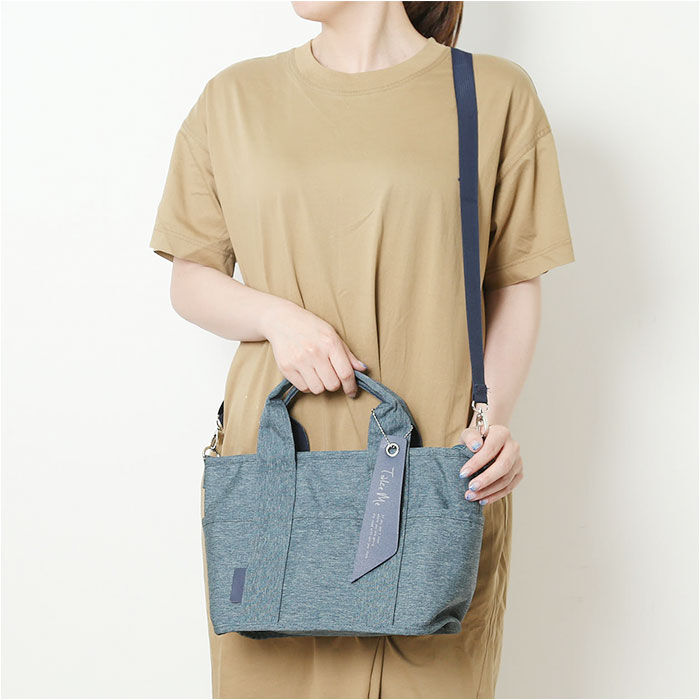 BACKYARD FAMILY「トートバッグ レディース 通販 Take Me 9pocket Totebag ショルダーバッグ」|トートバッグ|