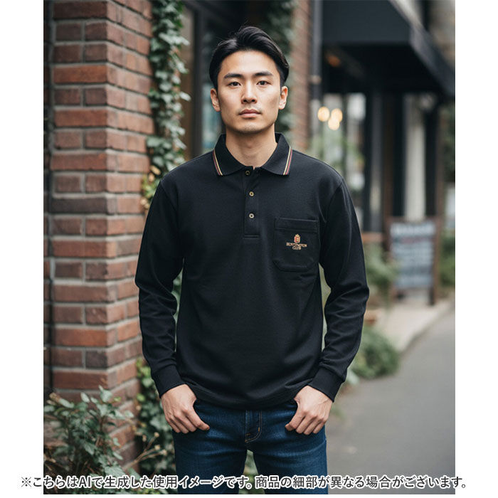 BACKYARD FAMILY「ポロシャツ 長袖 メンズ 通販 シャツ メンズシャツ トップス おしゃれ 長袖シャツ」|その他|