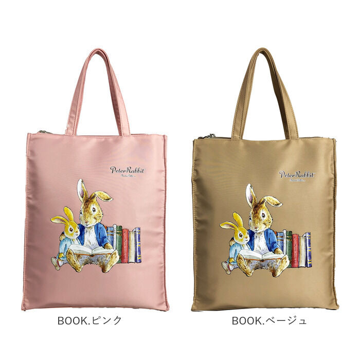 BACKYARD FAMILY「トートバッグ ピーターラビット 通販 PETER RABBIT A4サイズ対応 手持ちタイプ」|トートバッグ|