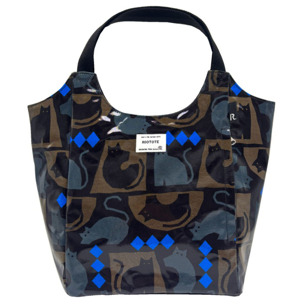 ROOTOTE「ROOTOTE ルートート トートバッグ 3612 通販 トートバック 肩掛けバッグ ラミネート」|トートバッグ|ブラック1