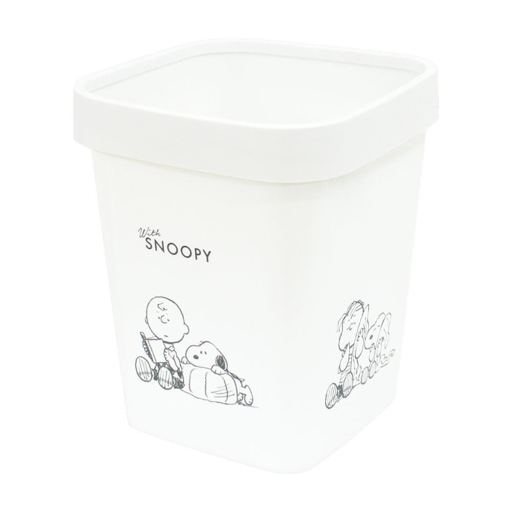 BACKYARD FAMILY「ダストボックス キャラクター 通販 ゴミ箱 ごみ箱 ごみばこ STOX ストックス」|ダストボックス|ホワイト3