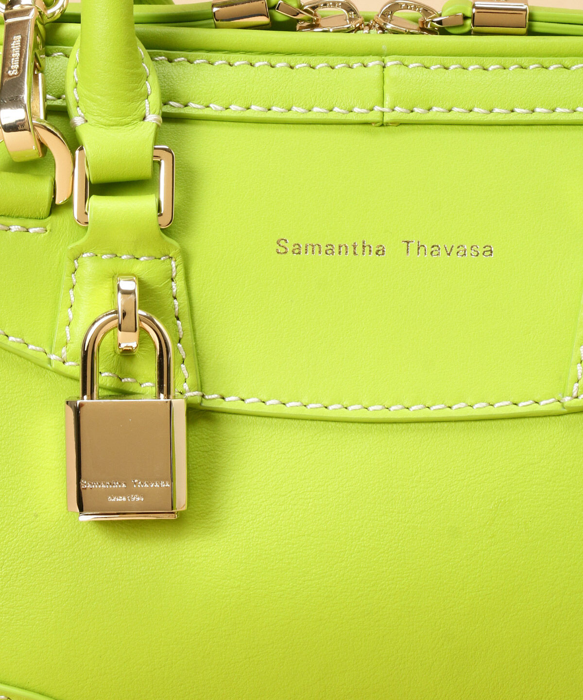 Samantha Thavasa「イタリアンカーフレザー ボストンバッグ 小サイズ」|ハンドバッグ|