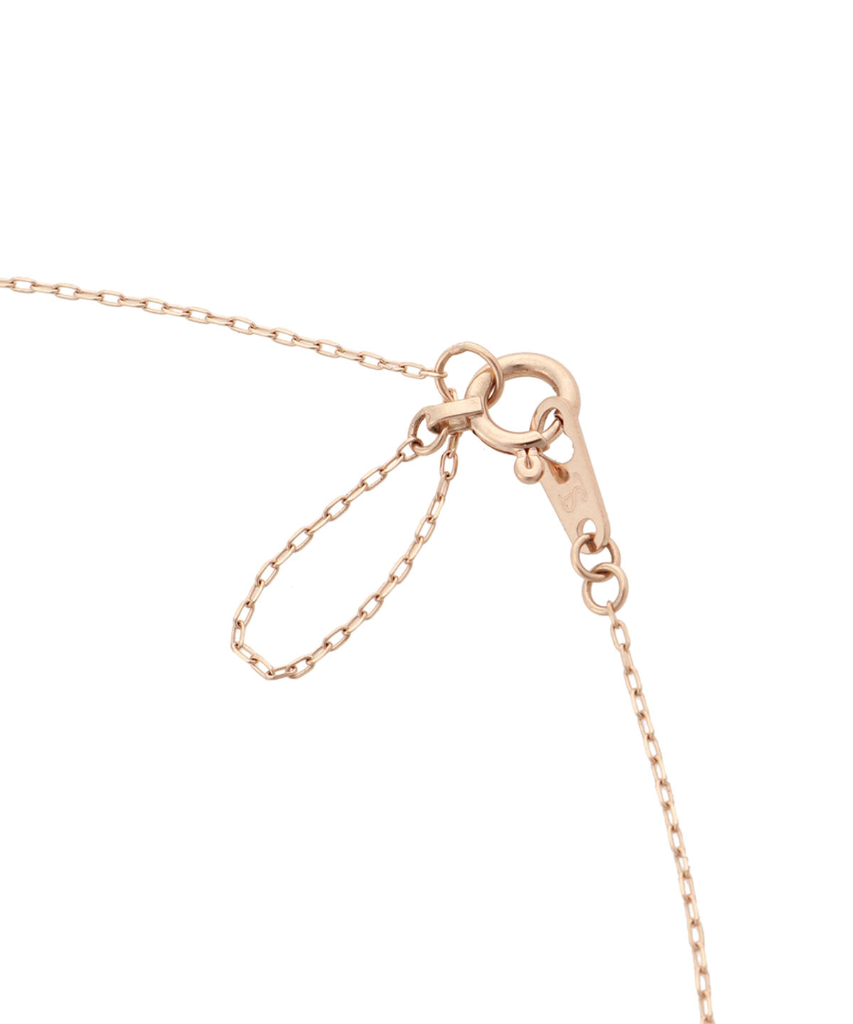 Samantha Tiara「K10 PG ストーンフラワーネックレス(小)」|ネックレス|