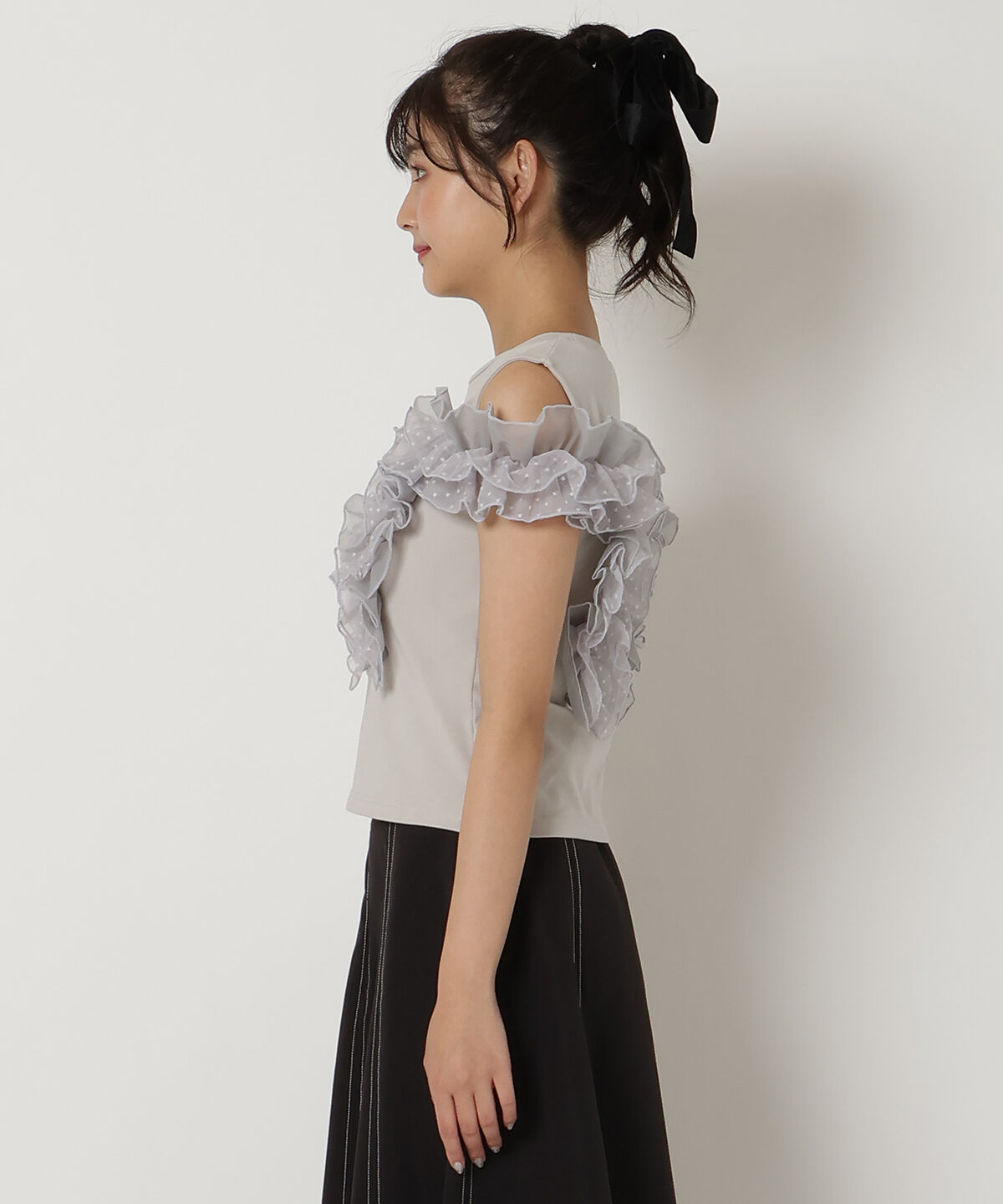 REDYAZEL「2WAYフリルトップス」|Tシャツ・カットソー|