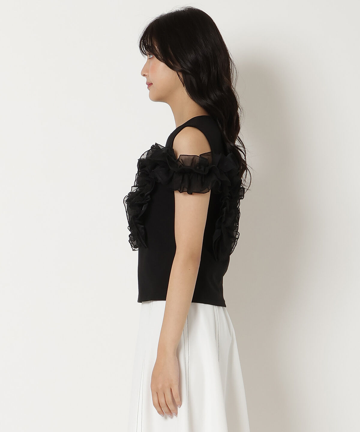 REDYAZEL「2WAYフリルトップス」|Tシャツ・カットソー|