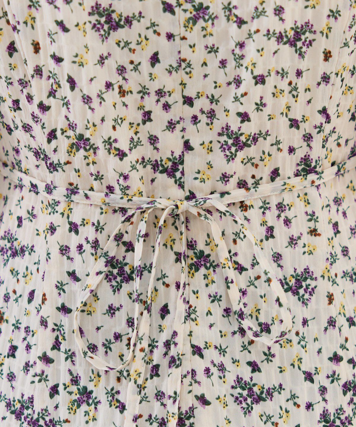 REDYAZEL「フラワープリントシャーリングワンピース」|ワンピース|