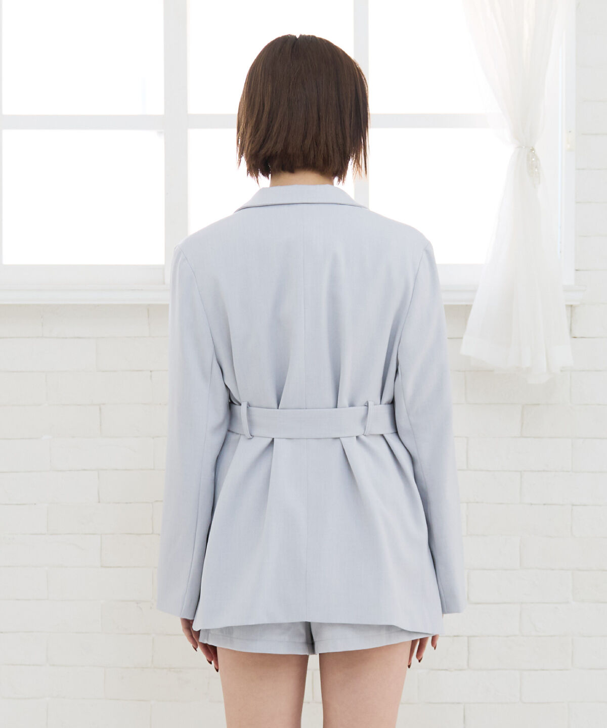 REDYAZEL「ベルテッドダブルジャケット」|テーラードジャケット|