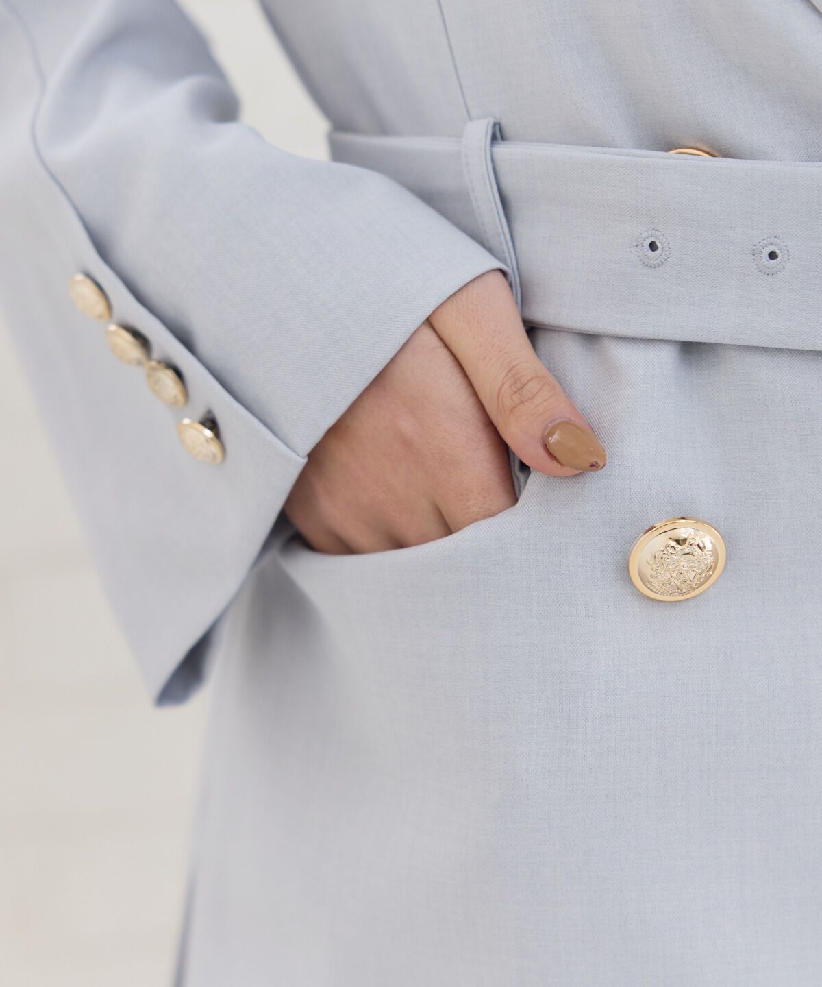 REDYAZEL「ベルテッドダブルジャケット」|テーラードジャケット|