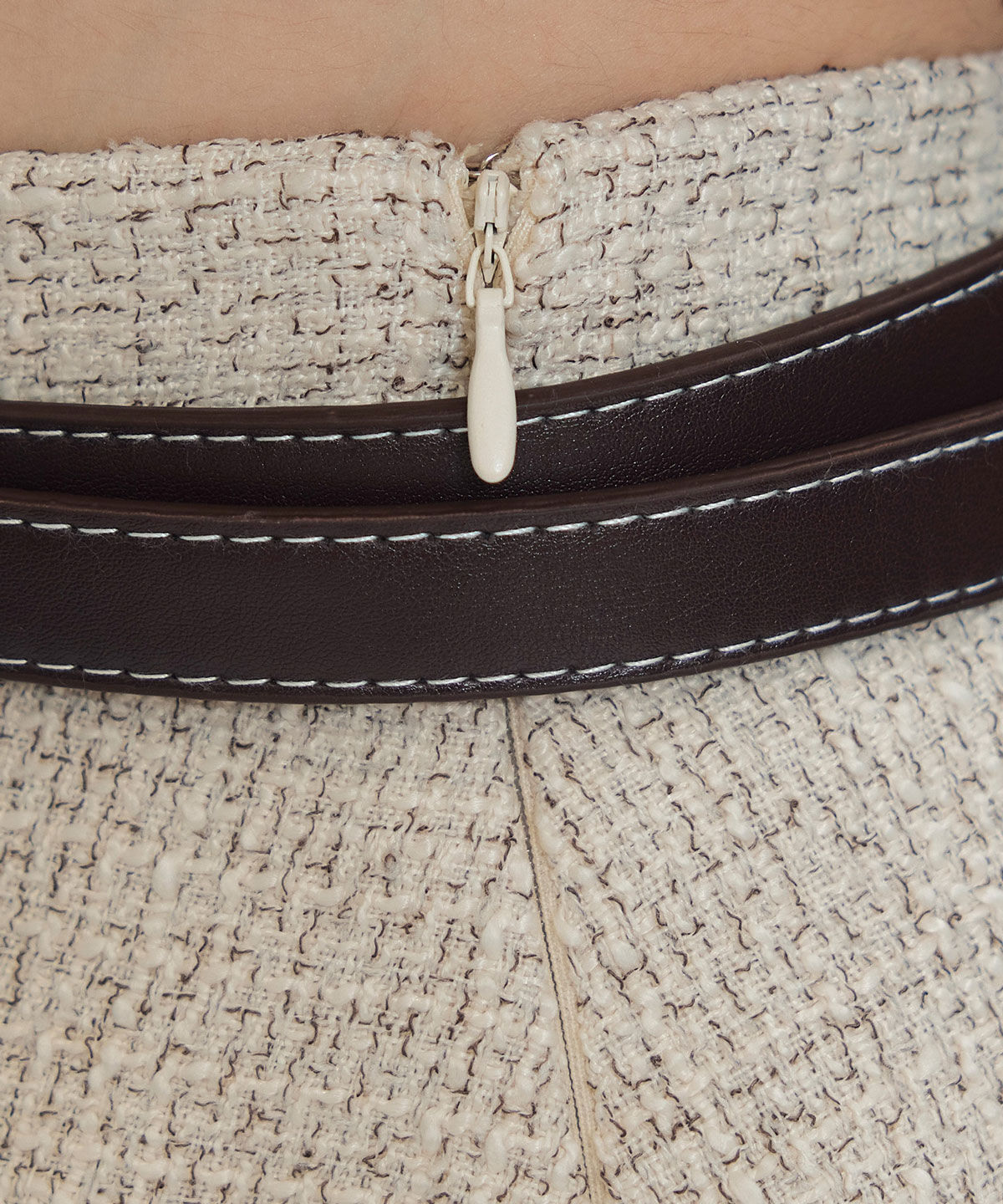 REDYAZEL「ダブルステッチツイードブラウス&times;フレアロングスカートセットアップ」|ワンピース|