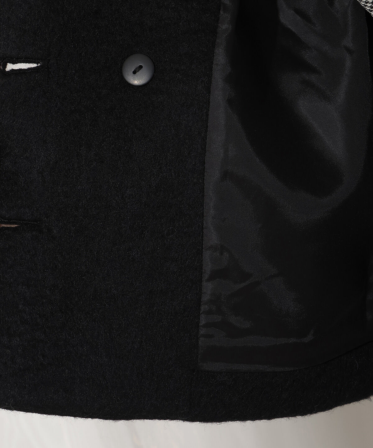 WILLSELECTION「Wボタンシャギーショートコート」|その他|