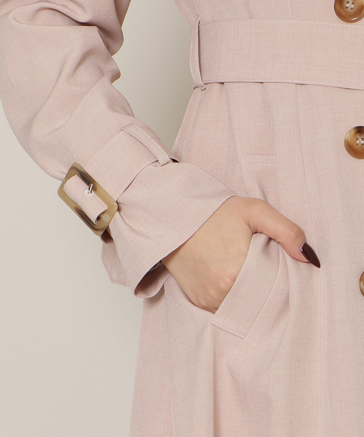 WILLSELECTION「オリジナルフレアトレンチコート」|トレンチコート|