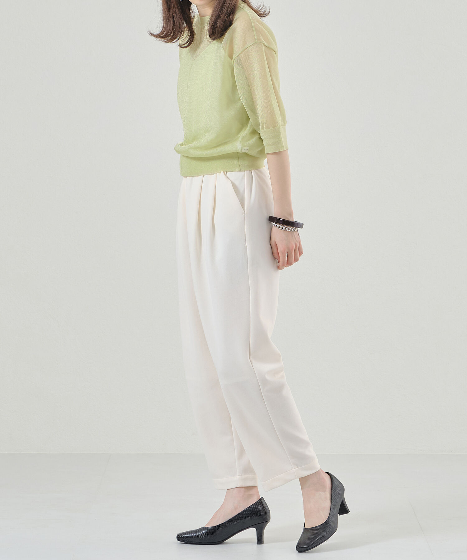 ORiental TRaffic「【跳べるパンプス/シリーズ累計１５０万足突破】スクエアトゥヒール/R-3204 WEB限定」|パンプス|