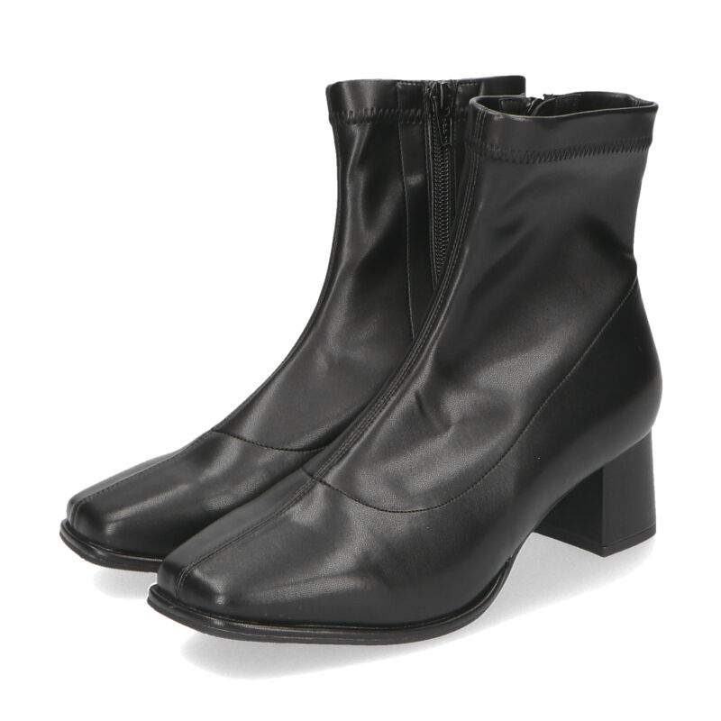 ORiental TRaffic「オーバースクエアトゥストレッチブーツ/21416」|ショートブーツ|