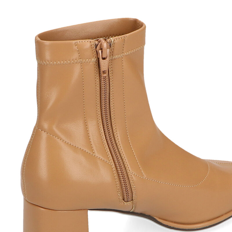 ORiental TRaffic「オーバースクエアトゥストレッチブーツ/21416」|ショートブーツ|