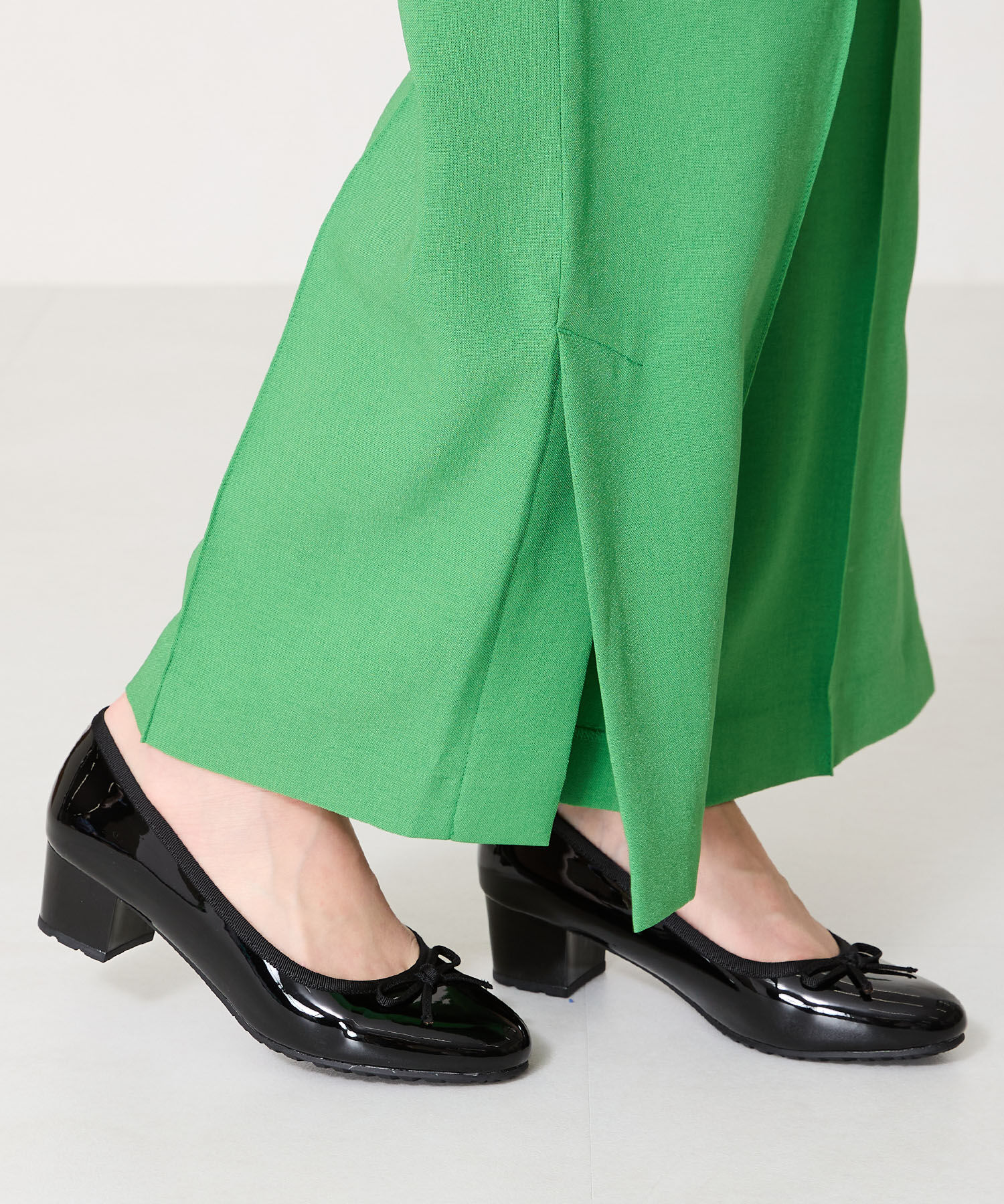 ORiental TRaffic「【防水】 ラウンドトゥ バレエ レイン パンプス /R-1017 バレエシューズ ヒール4.3ｃｍ」|パンプス|