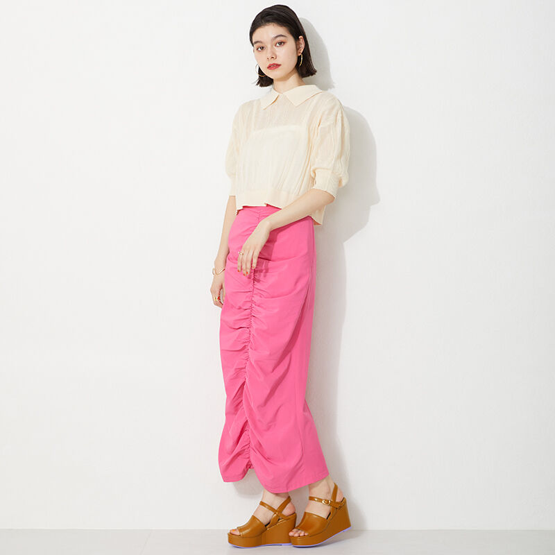 ORiental TRaffic「【アウトレット価格】甲深ベルトウエッジサンダル/31245」|サンダル|