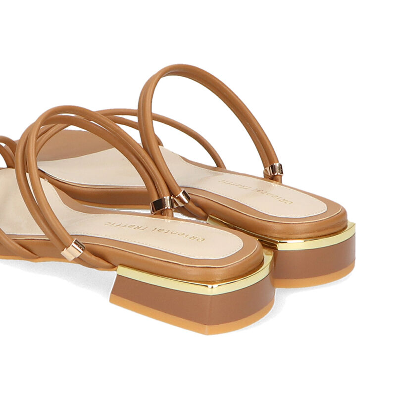 ORiental TRaffic「【アウトレット価格】2wayチューブストラップフラットサンダル/31243 サンダル 人気 売れてる フラット」|サンダル|