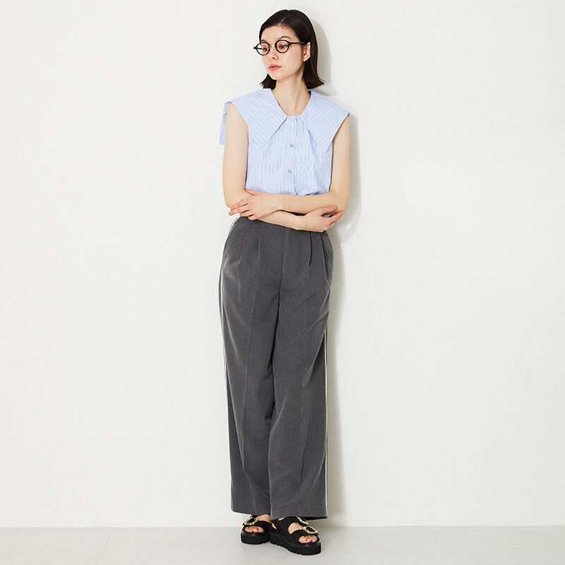 ORiental TRaffic「【アウトレット価格】厚底ビジューバックルサンダル/41201 スポサン 人気 トレンド 売れてる」|サンダル|