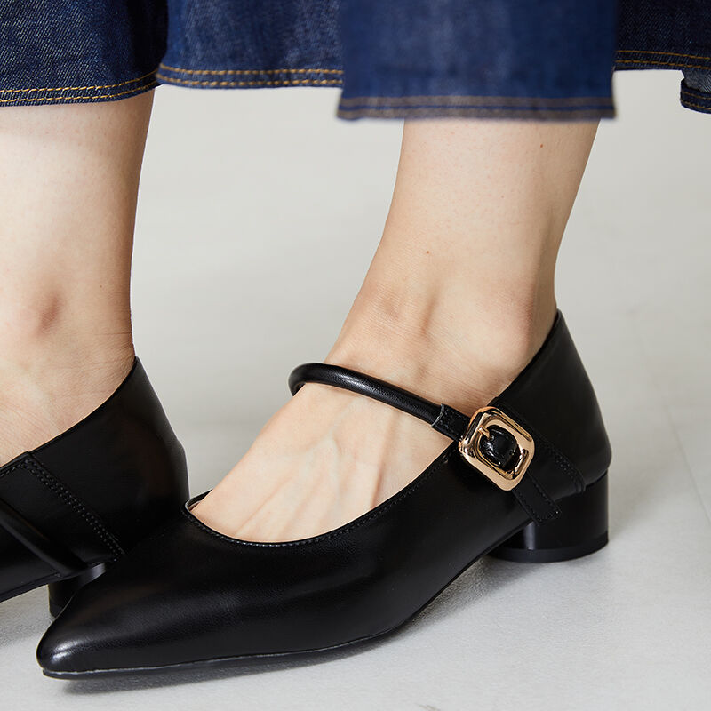 WA Oriental TRaffic「ポインテッドトゥストラップバブーシュ/42110 パンプス 人気 トレンド 売れてる」|パンプス|