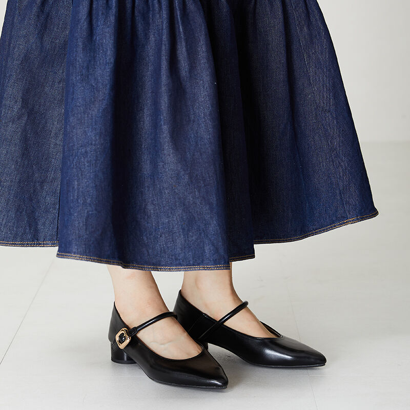 WA Oriental TRaffic「ポインテッドトゥストラップバブーシュ/42110 パンプス 人気 トレンド 売れてる」|パンプス|