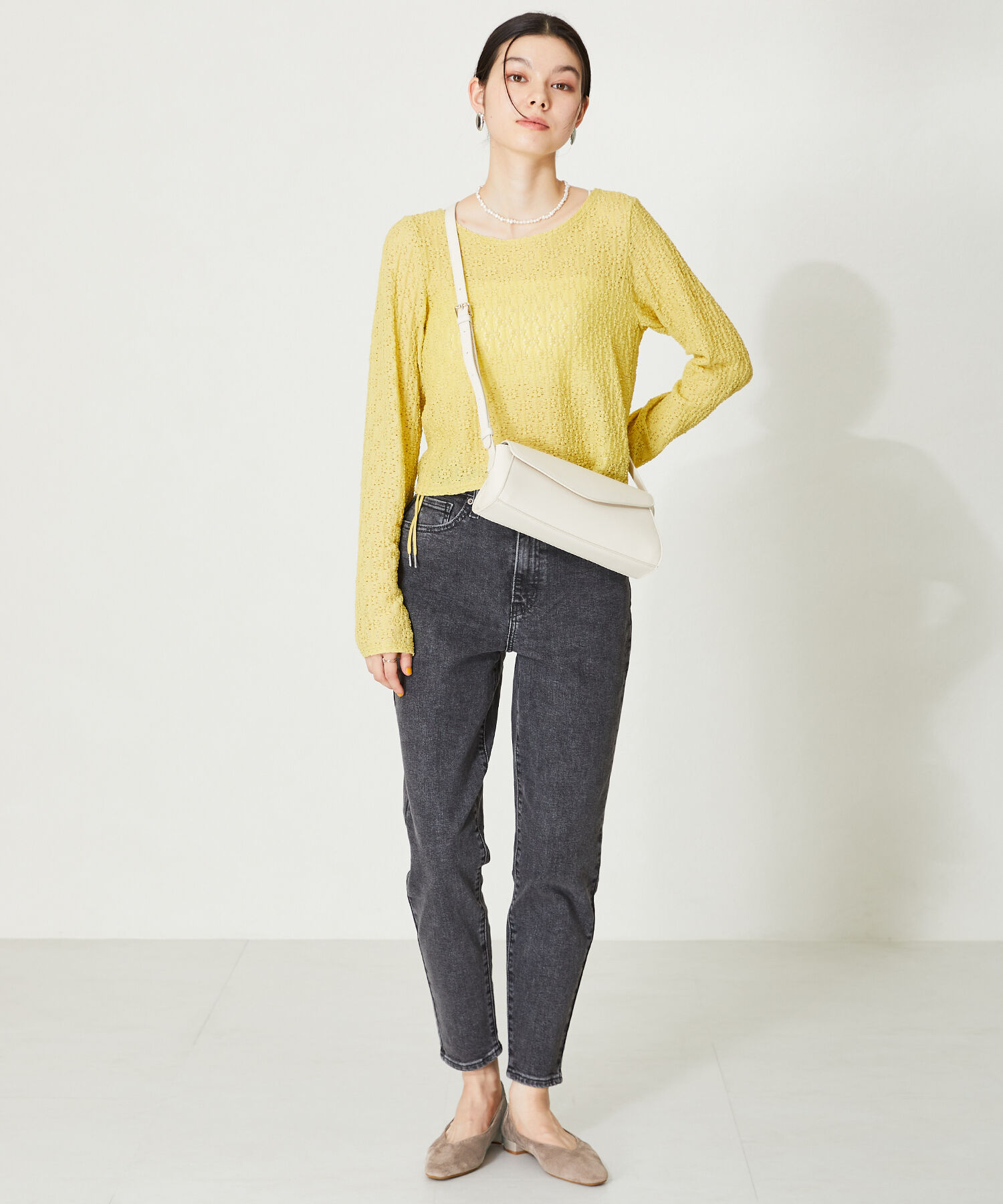 WA Oriental TRaffic「やわらかVカットフラットパンプス/42111」|パンプス|