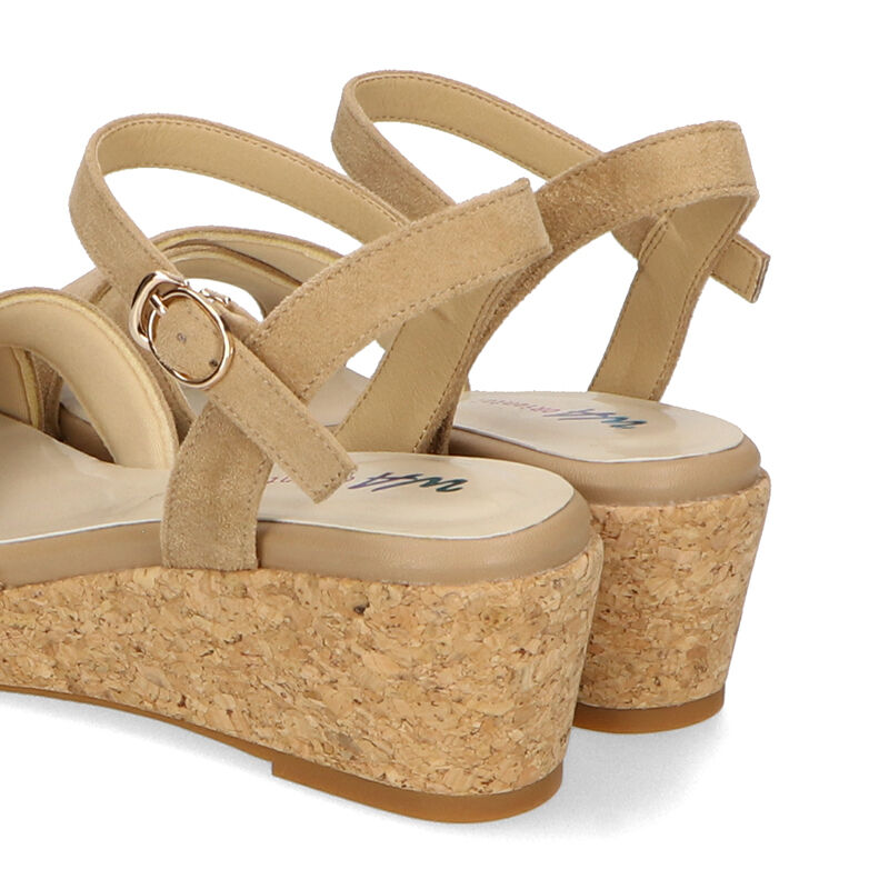 WA Oriental TRaffic「【アウトレット価格】クロスウエッジサンダル/42201 定番 サンダル 人気 ヒール6cm」|サンダル|