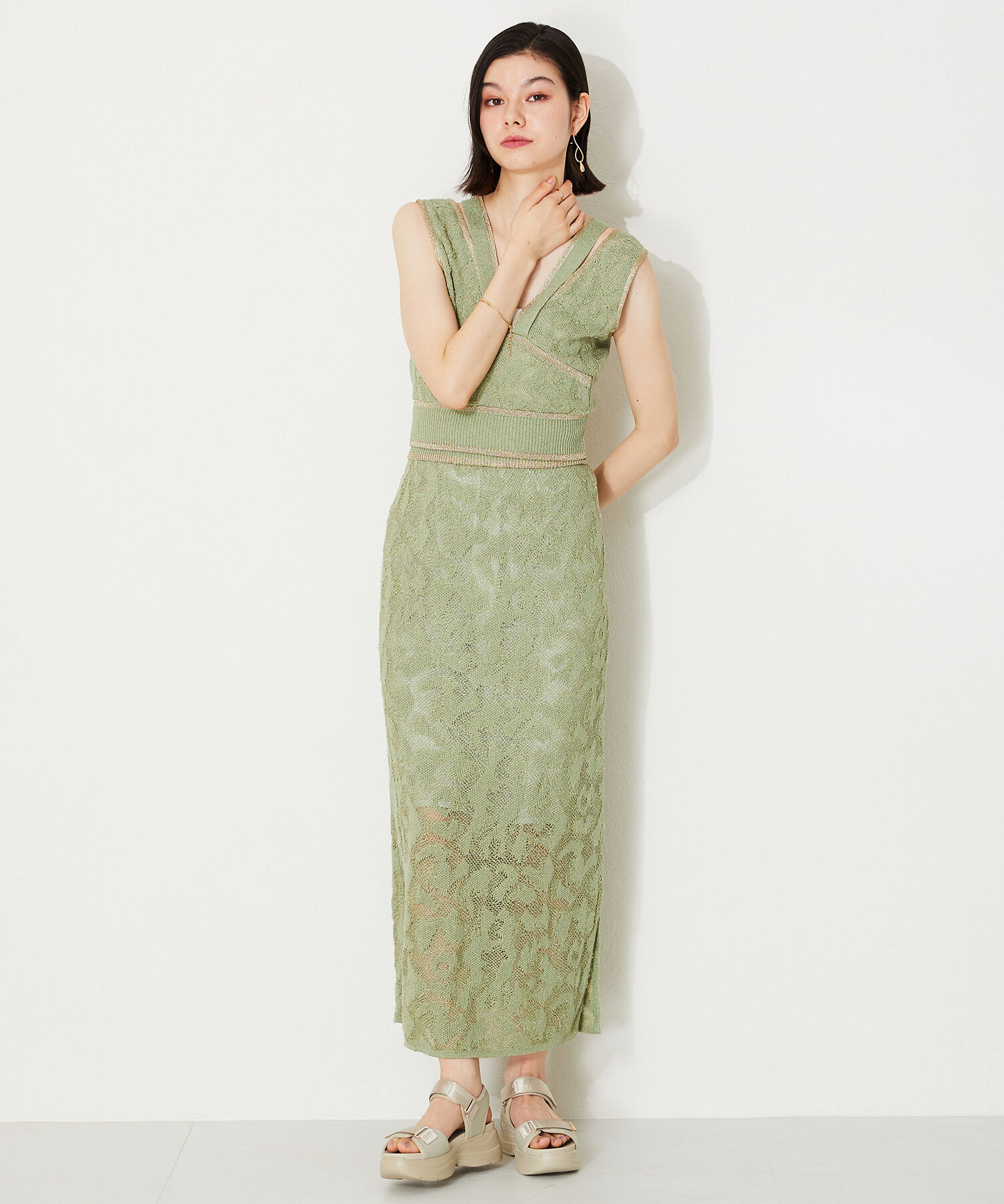 WA Oriental TRaffic「【追加】ダブルベルトスポーツサンダル/42207 スポサン 柔らかい 人気 軽い トレンド 厚底 再入荷」|サンダル|