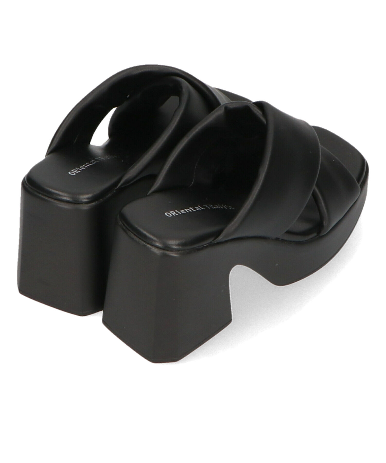 ORiental TRaffic「【定番】パデット厚底サンダル/41222 サンダル 厚底 人気 トレンド 売れてる」|サンダル|