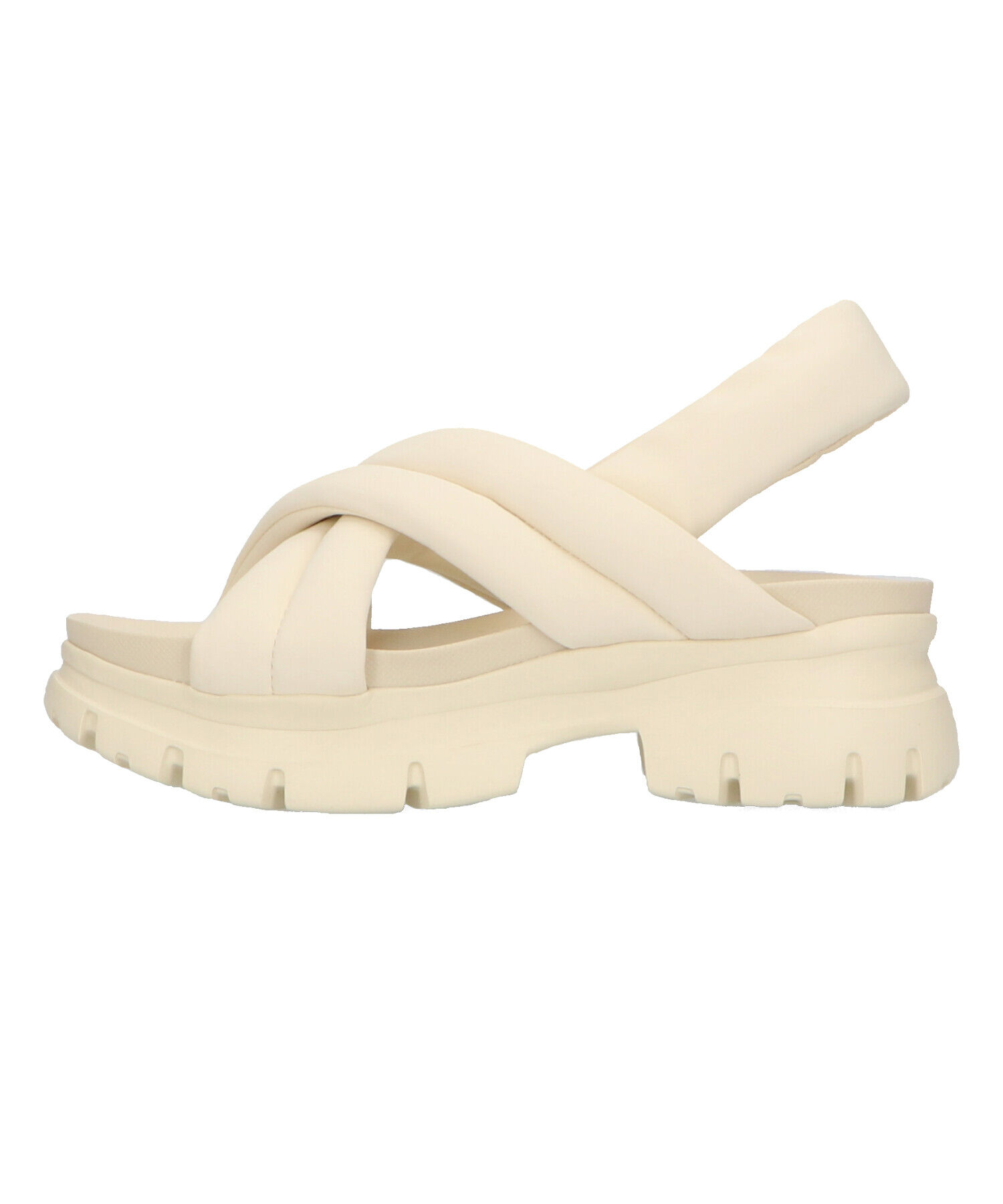 ORiental TRaffic「【WEB限定】クロスベルト厚底サンダル/41243」|サンダル|