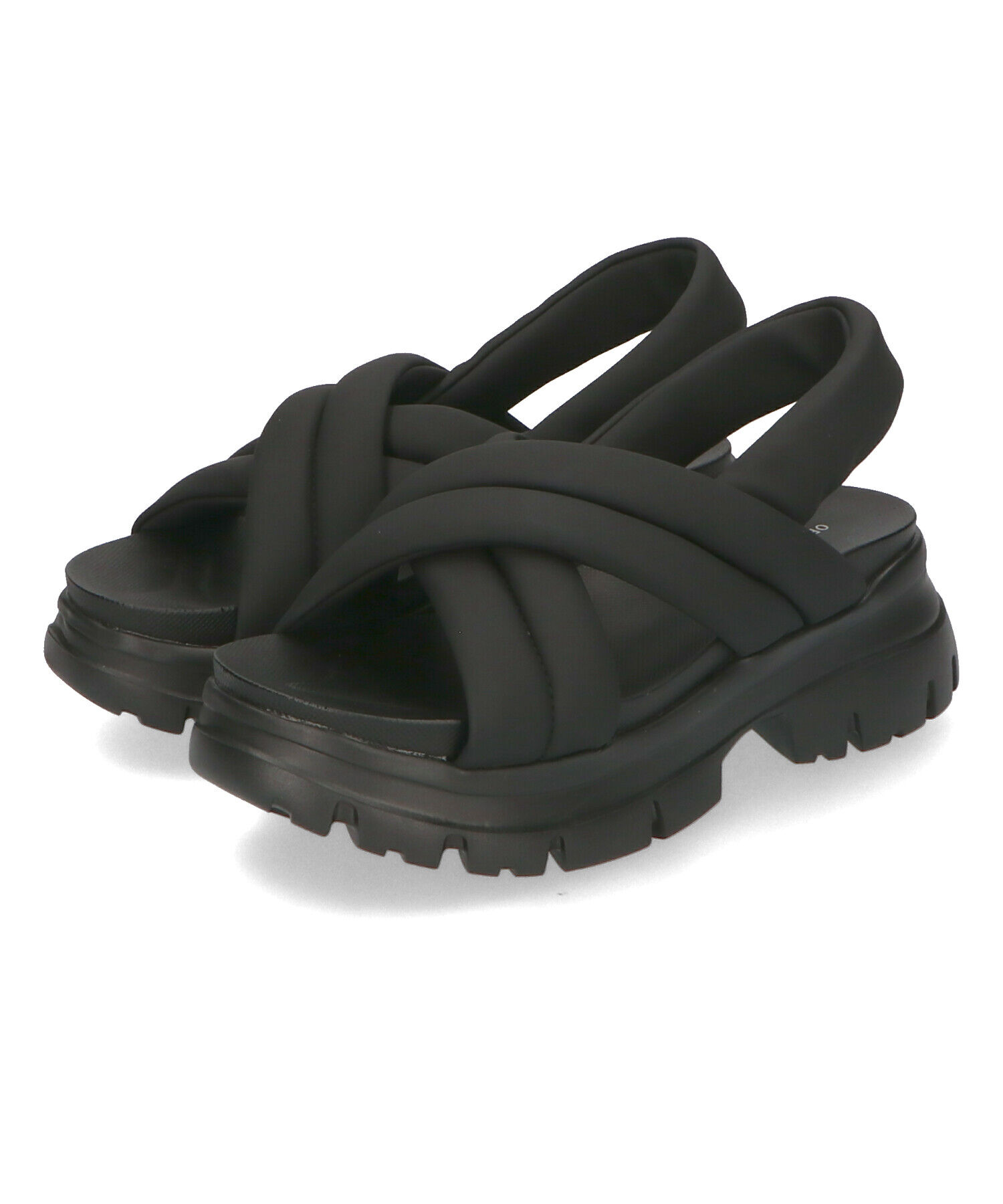 ORiental TRaffic「【WEB限定】クロスベルト厚底サンダル/41243」|サンダル|