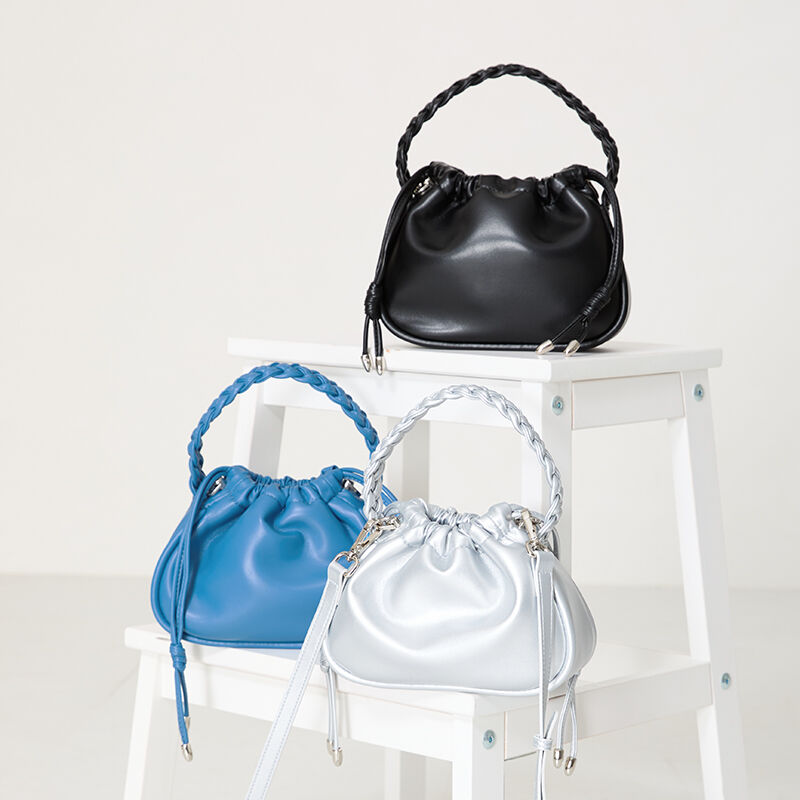 ORiental TRaffic「【トレンド】編み込みハンドバッグ/BA-244」|ショルダー・メッセンジャー|