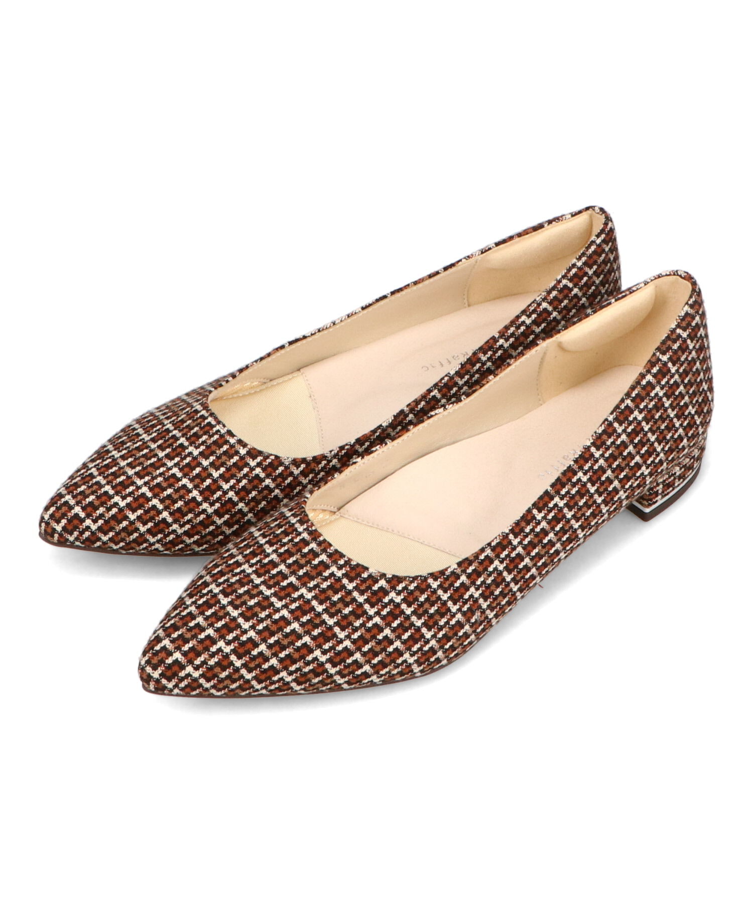 ORiental TRaffic「【跳べるパンプス/シリーズ累計１５０万足突破】メタリックライン フラット /R-3218 パンプス クッション」|パンプス|